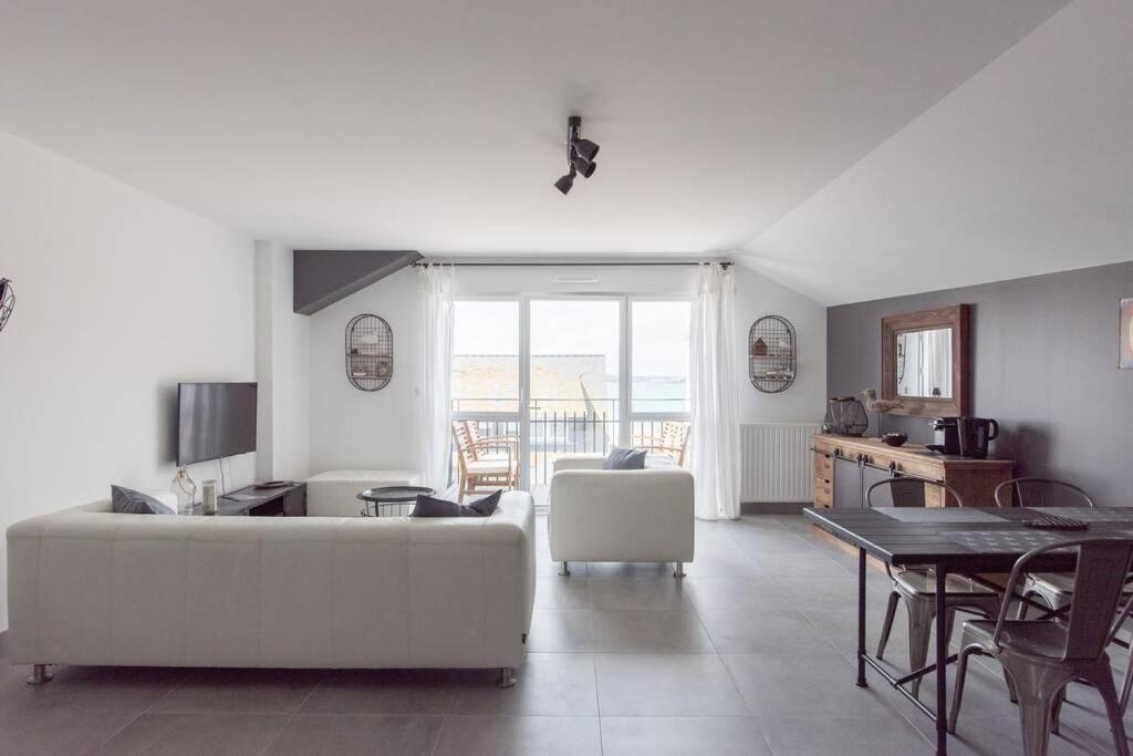 Appartement 4 Etoiles Vue Mer Et Bord De Plage Chez Odette サン・マロ エクステリア 写真